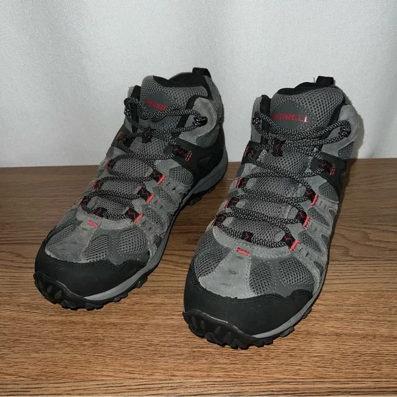 Merrell Accenter 3 Mid Waterproof Hiking Boots Men’s Size 9 - Picture 2 of 9